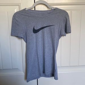 Nike Gray Slim Fit T-shirt